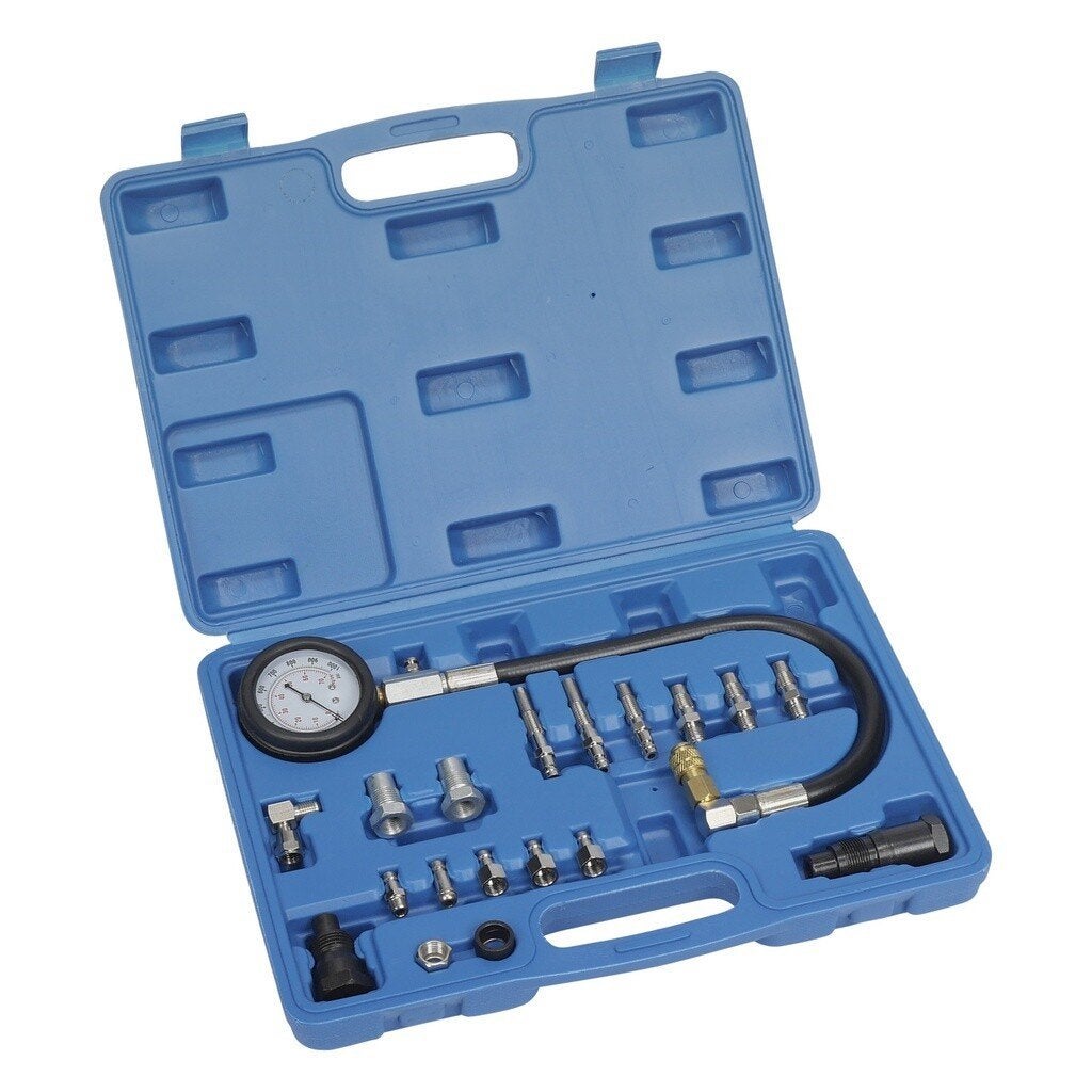 Vrachtwagen compressie tester set diesel 20 delig, Verzenden