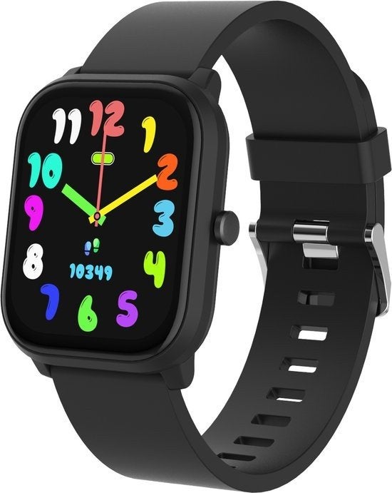 DENVER SWK-120B KINDERSMARTWATCH ZWART – MET 4 SPELLETJES, Ophalen of Verzenden, Zwart, Android