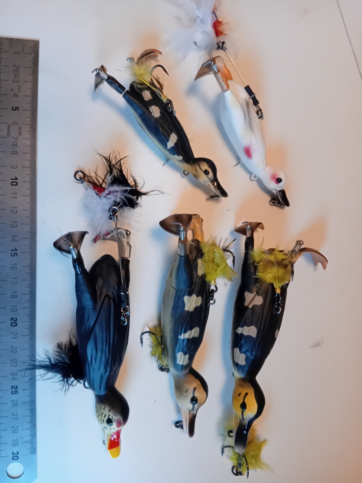 5x oppervlakte eenden. Kunstaas, Ophalen of Verzenden, Zo goed als nieuw, Overige typen