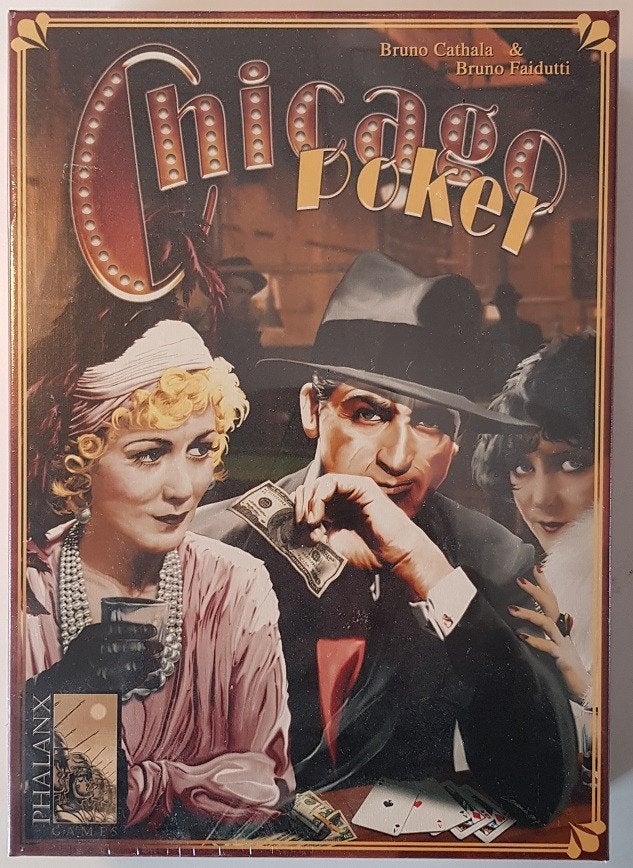 Chicago Poker Kaartspel - Nieuw, Een of twee spelers, Ophalen of Verzenden, Nieuw, Phalanx Games