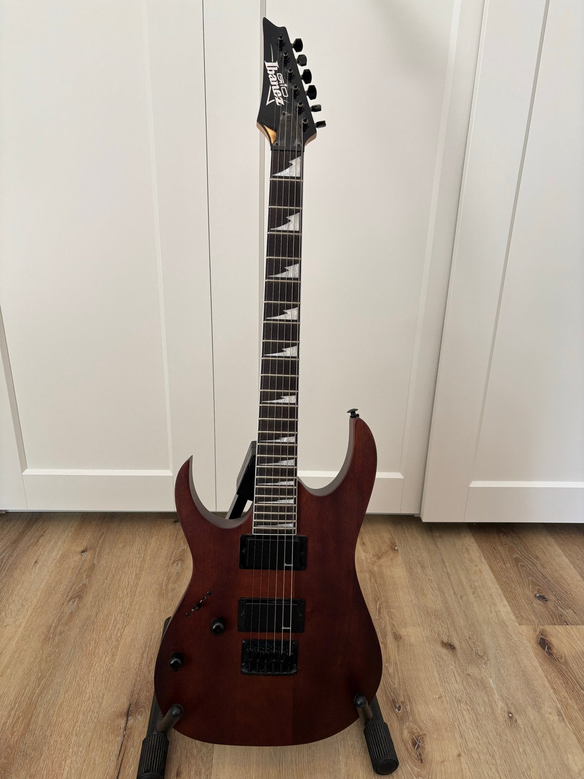 Ibanez GRG121DXL linkshandige elektrische gitaar, Ophalen, Zo goed als nieuw, Solid body, Ibanez