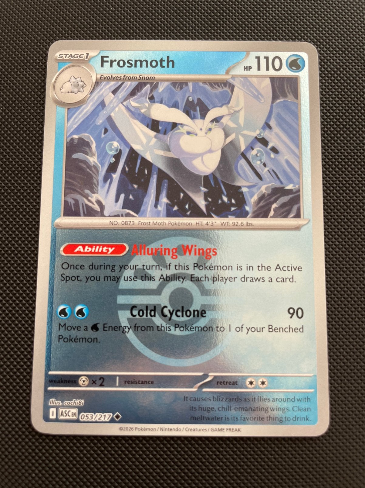 Frosmoth 053/217 Reverse Holo Friend Ball Ascended Heroes, Verzenden, Zo goed als nieuw