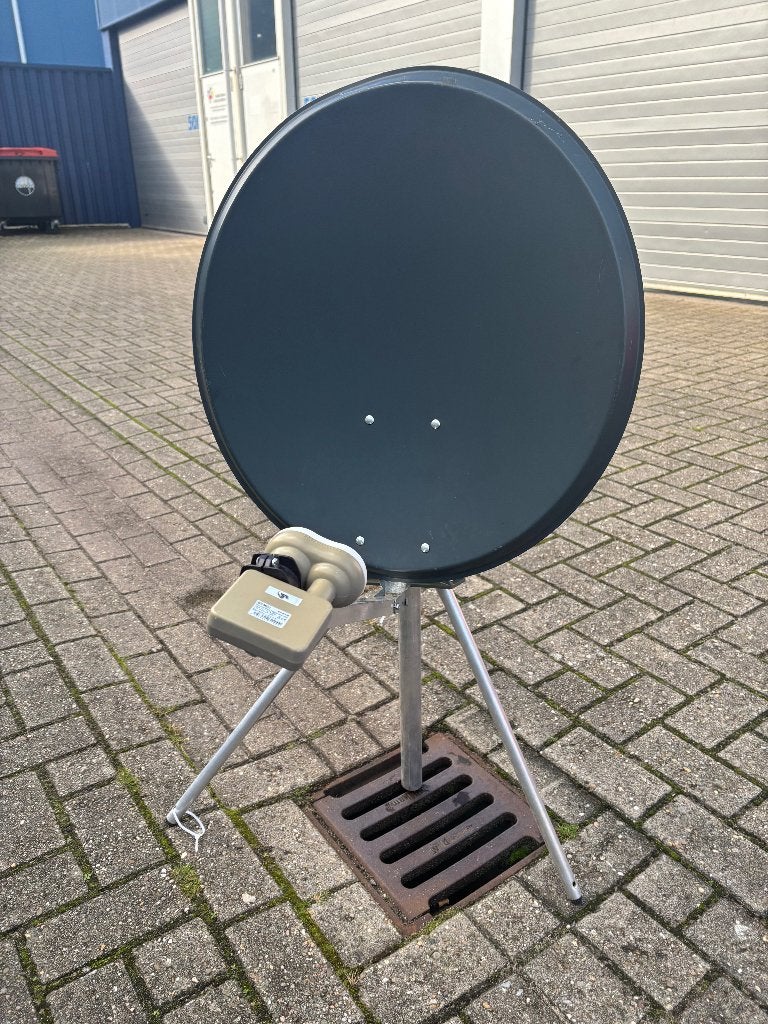 Schotel Antenne op statief, Bente BW - 7 Satelliet ontvanger, Ophalen of Verzenden, Gebruikt, (Schotel)antenne-accessoires, Overige merken