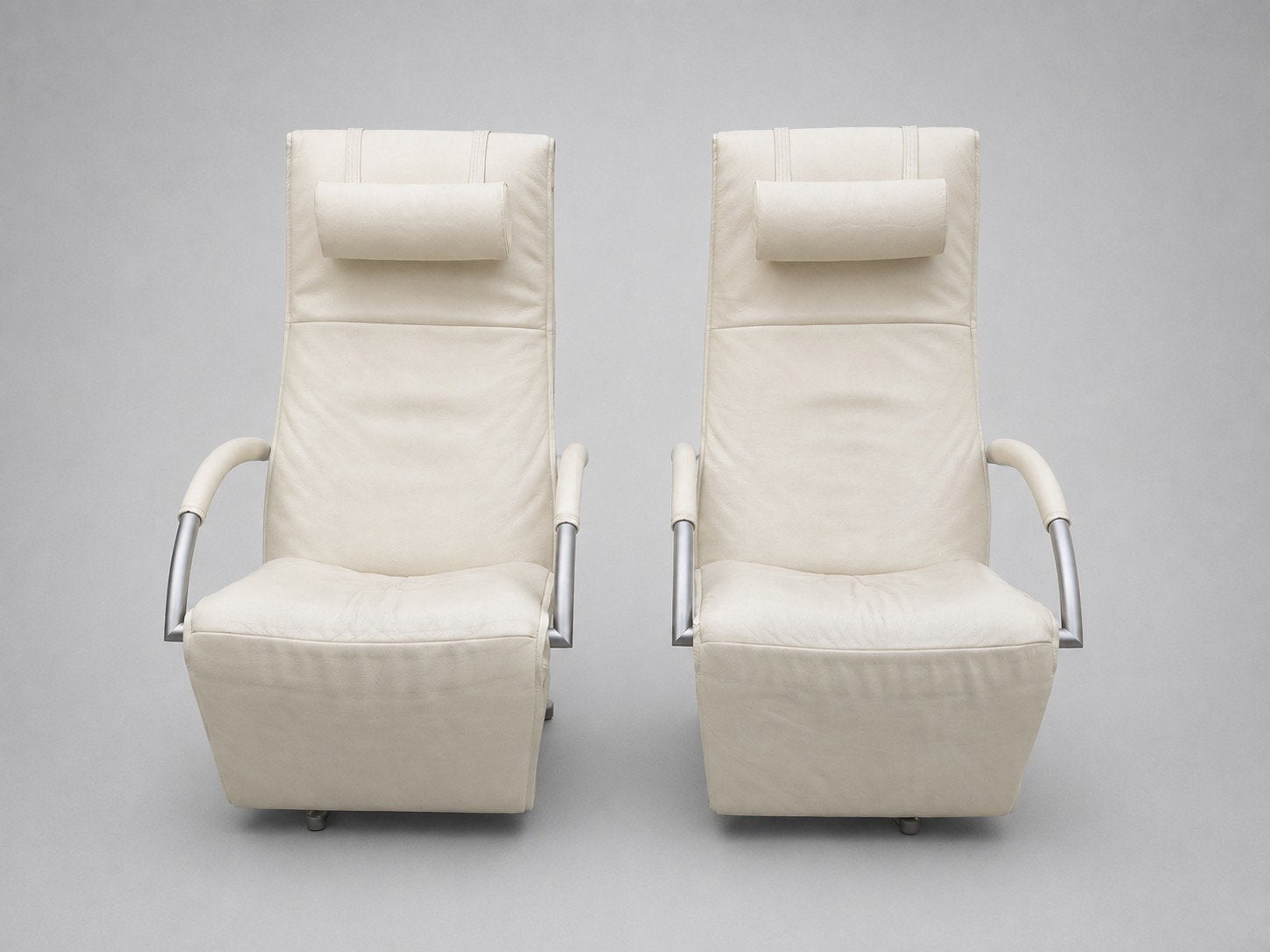 2 JORI Mensana Mono-Move design relaxfauteuil hoofdsteun, Minder dan 50 cm, Leolux rolf benz montis gelderland prominent, 75 tot 100 cm
