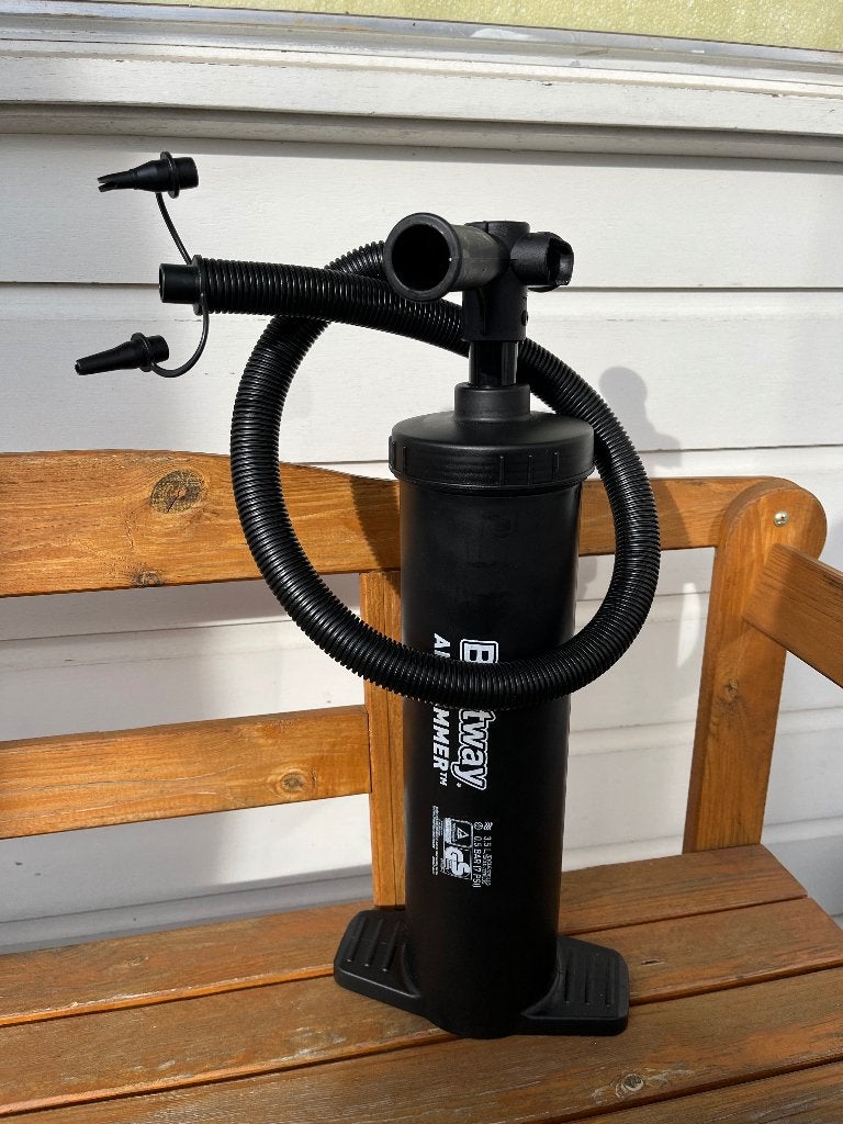 Bestway luchtpomp Air Hammer handpomp 3,5 liter, Ophalen