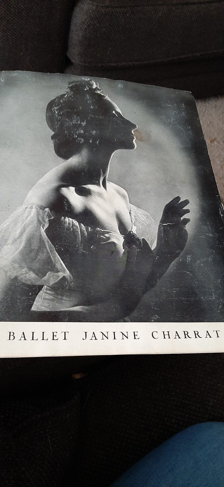 Zeldzaam Ballet Programma Boekje - Janine Charrat, Ophalen of Verzenden
