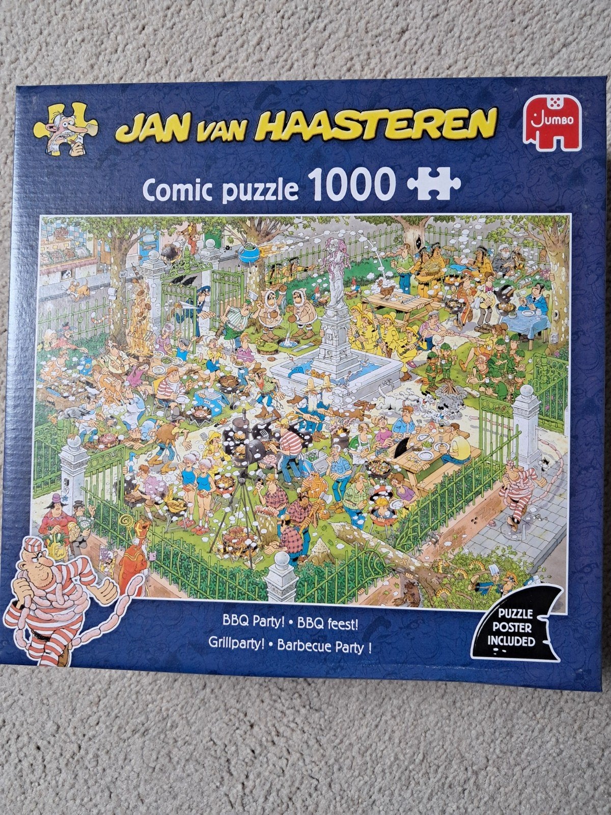 JVH BBQ feest, Ophalen, 500 t/m 1500 stukjes, Nieuw