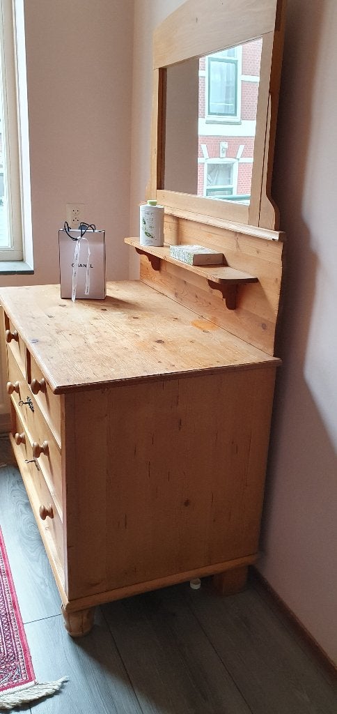 kast/kaptafel, Ophalen, 100 tot 150 cm, 100 tot 150 cm, Zo goed als nieuw