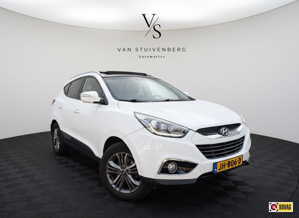 Hyundai Ix35 1.6i GDI i-Catcher PANORAMADAK LEDER NAVI LED, Auto's, Hyundai, Voorwielaandrijving, Euro 5, 1591 cc, 4 cilinders