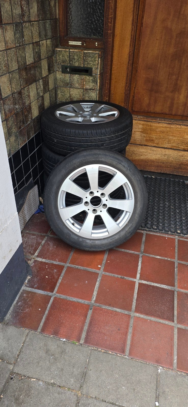 Banden mercedes, Auto-onderdelen, Ophalen of Verzenden, 19 inch, Winterbanden, Banden en Velgen