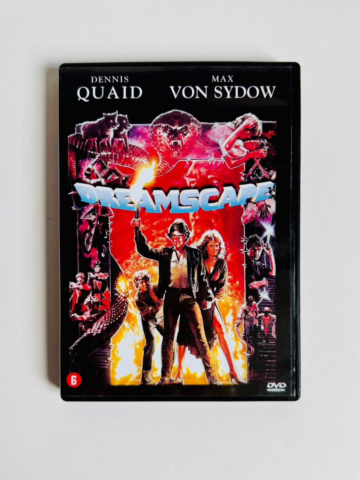 Dreamscape (DVD) – Dennis Quaid & Max von Sydow – Sci-Fi, Vanaf 12 jaar, Ophalen of Verzenden, Zo goed als nieuw, Actie en Avontuur