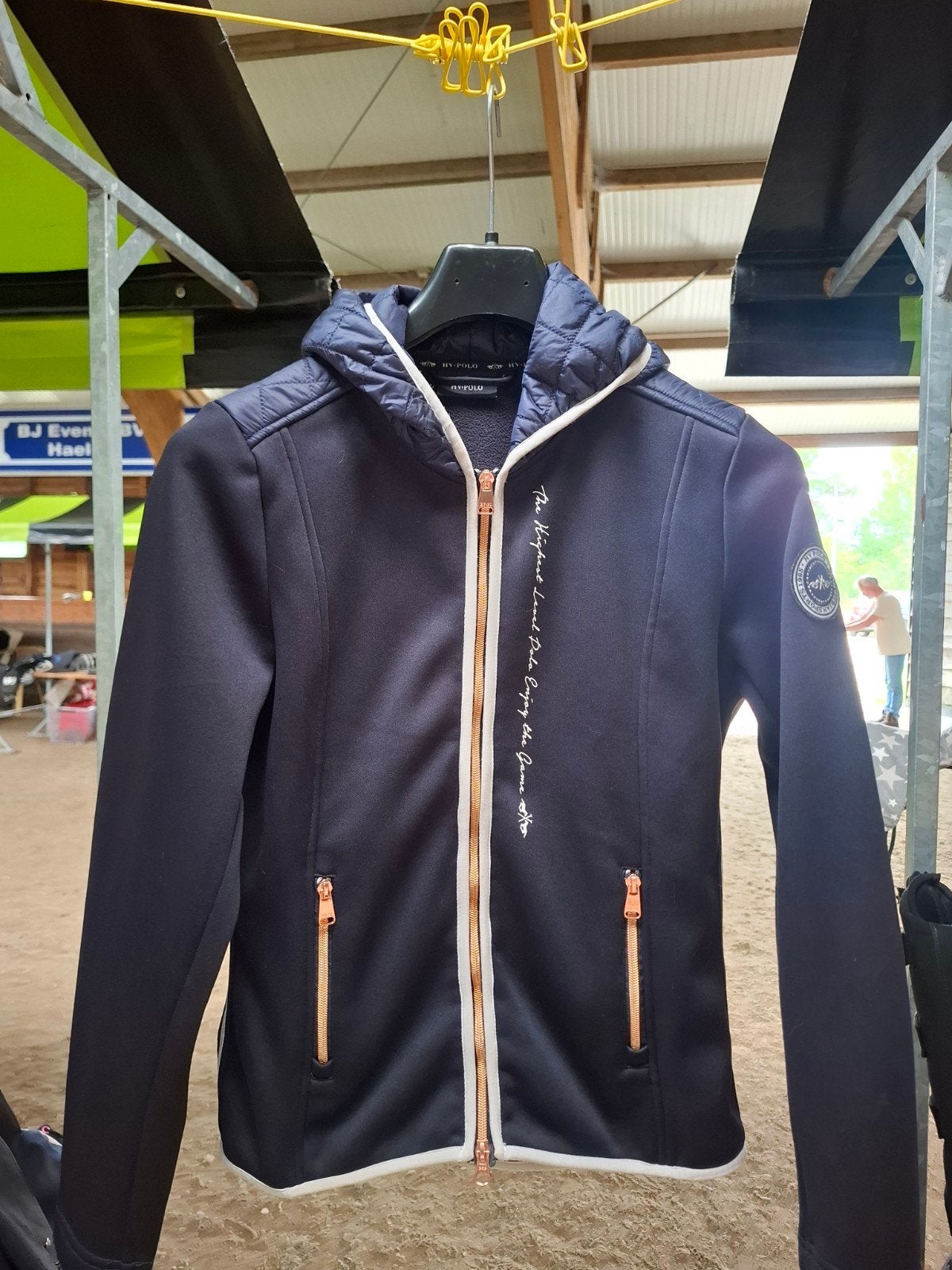 HV polo soft shell jas, Dieren en Toebehoren, Paarden en Pony's | Overige Paardenspullen, Ophalen of Verzenden, Zo goed als nieuw