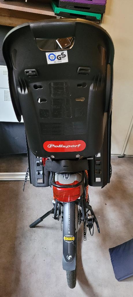 Fietsstoeltje voor achterop, Ophalen, Achterzitje, Voetsteuntjes, 0 t/m 18 kg