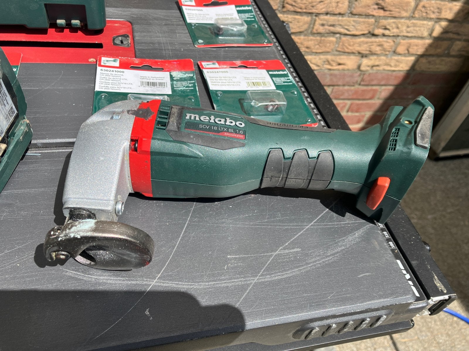 Metabo knabbelschaar en plaatschaar, Ophalen, Zo goed als nieuw