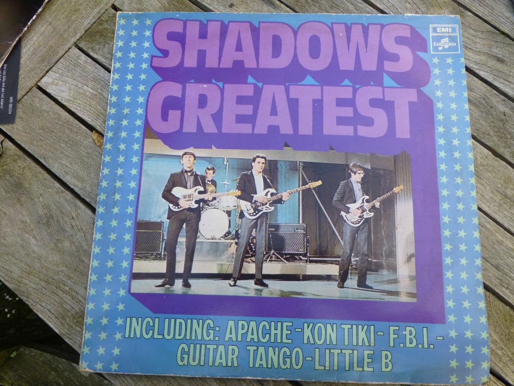 Lp shadows Greatest, Ophalen of Verzenden, Zo goed als nieuw, Poprock, Fotohoes