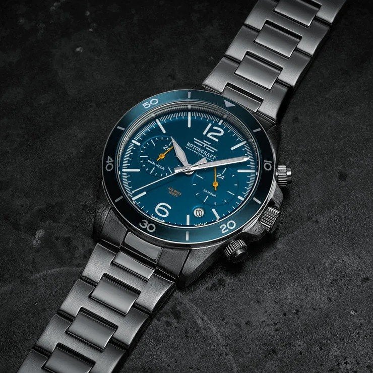 Rotorcraft Air Boss RC1212 Limited Edition, Sieraden, Tassen en Uiterlijk, Horloges | Heren, Overige merken, Staal, Staal, Polshorloge