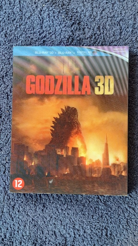 Godzilla 3D "Blu Ray", Ophalen of Verzenden, Zo goed als nieuw