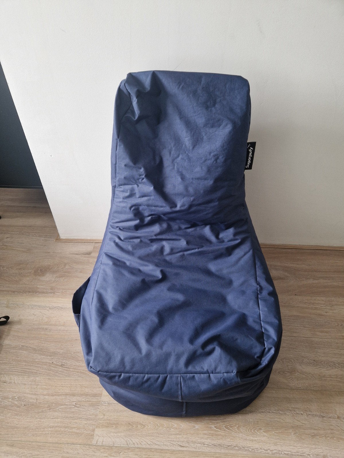 Zitzak Sugarpufy, Ophalen, Gebruikt, Blauw, Zitzak