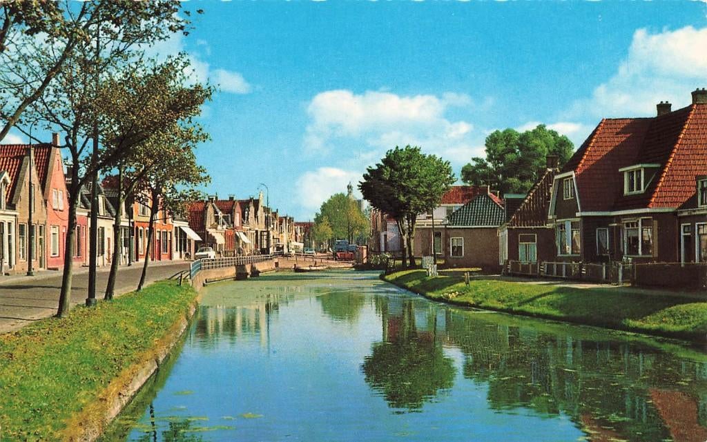 Workum, Sud (klein formaat), Ophalen of Verzenden, 1960 tot 1980, Ongelopen, Friesland