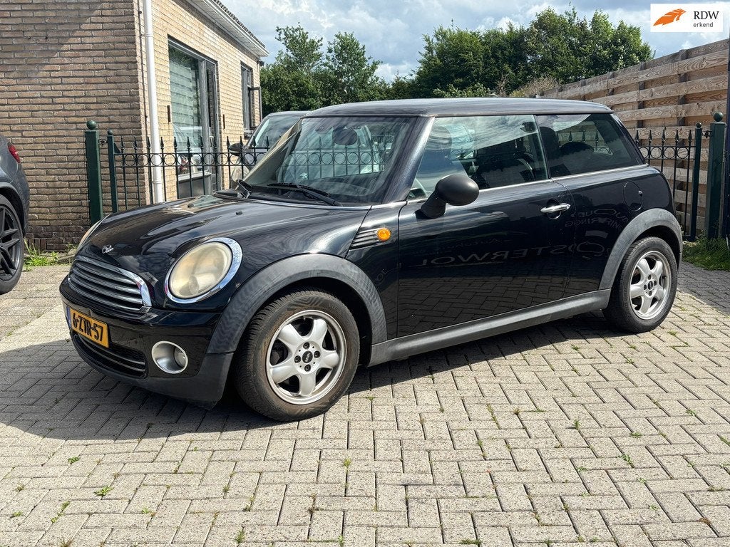 Mini 3-Deurs 1.4 One Pepper | airco | nieuwe apk bij leverin, Voorwielaandrijving, 4 cilinders, 4 stoelen, Zwart