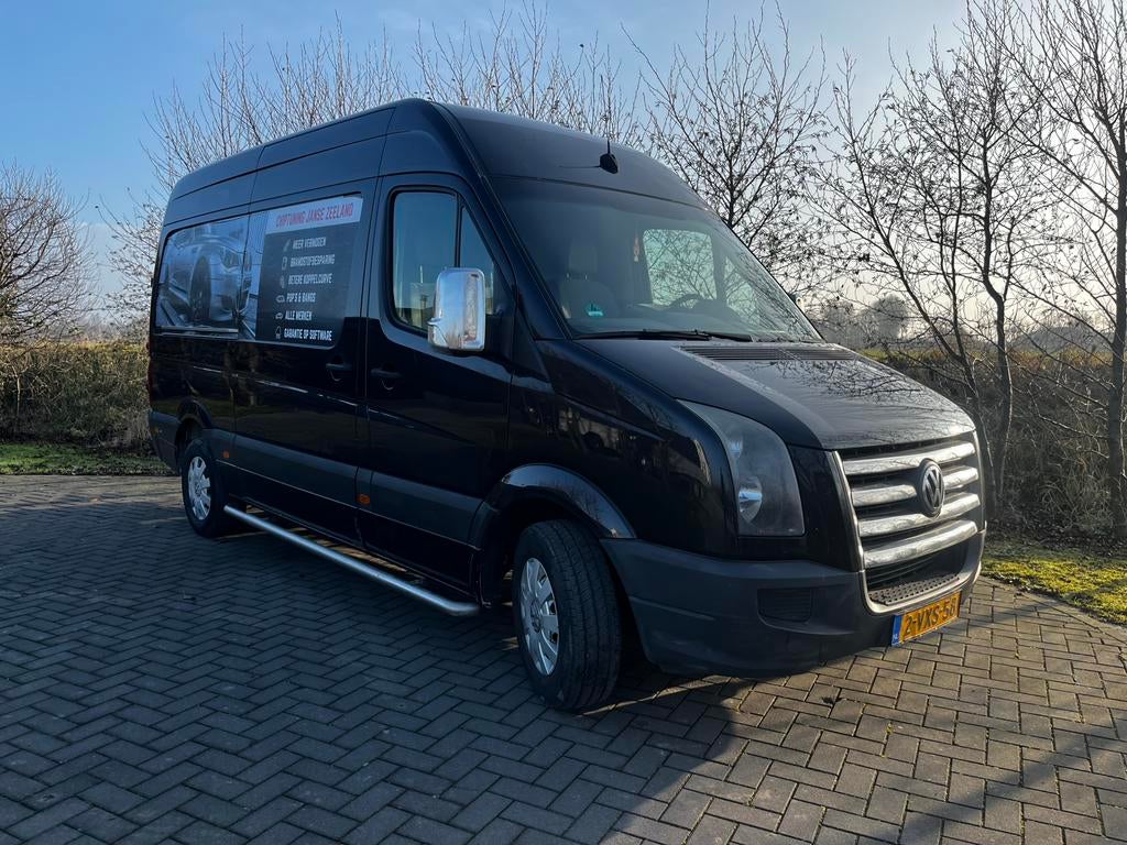 VW Crafter L2H2, 13 km/l, 2000 kg, Zwart, Origineel Nederlands