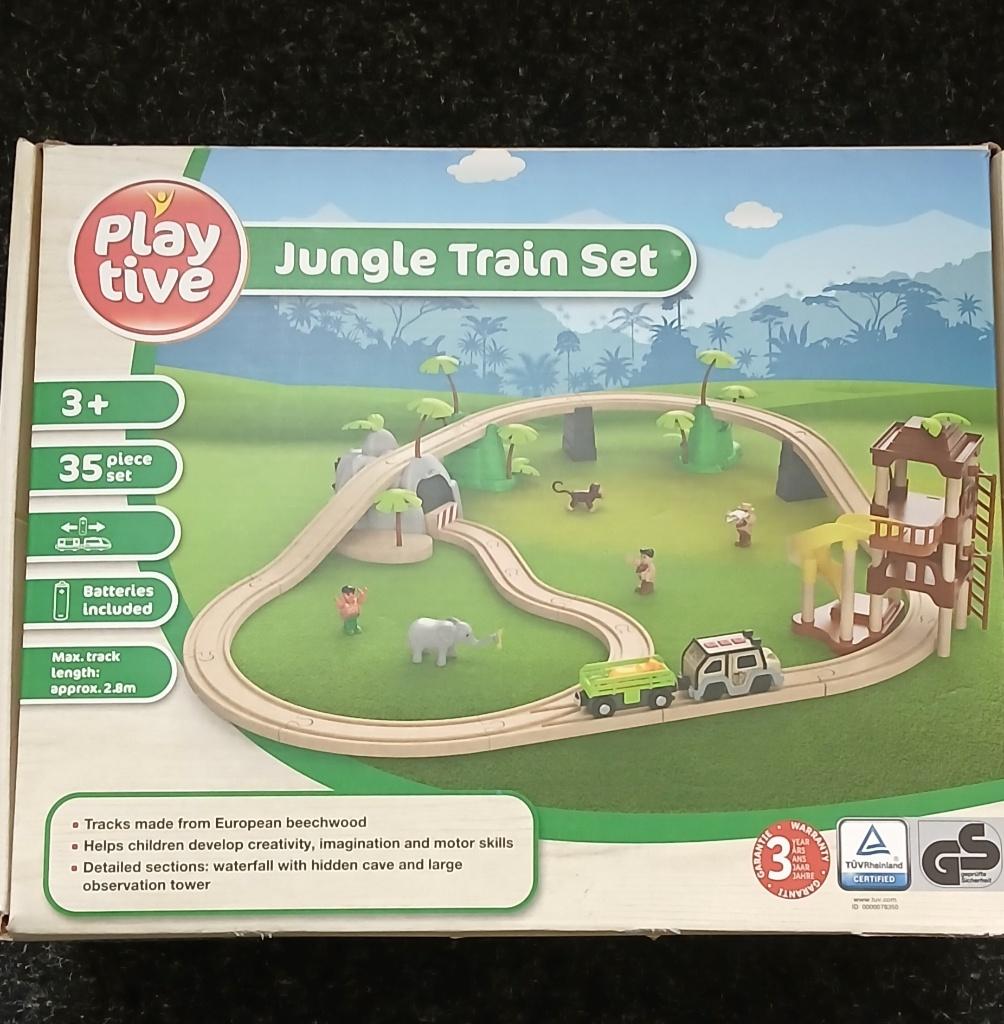 Houten trein, Ophalen