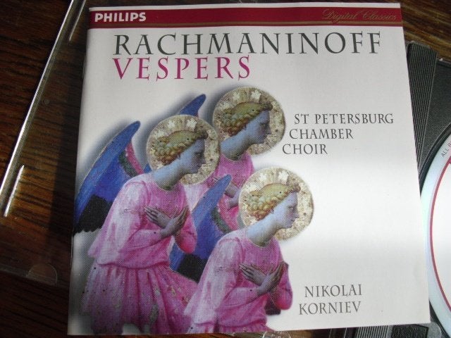 Rachmaninoff "Vespers" CD, Ophalen of Verzenden, Romantiek, Zo goed als nieuw, Orkest of Ballet
