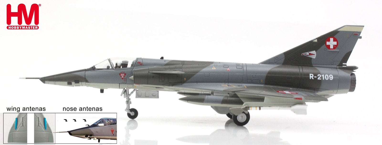 Hobby Master HA9853 | Dassault Mirage IIIRS, Ophalen, Schaalmodel, Nieuw, Pilot Station