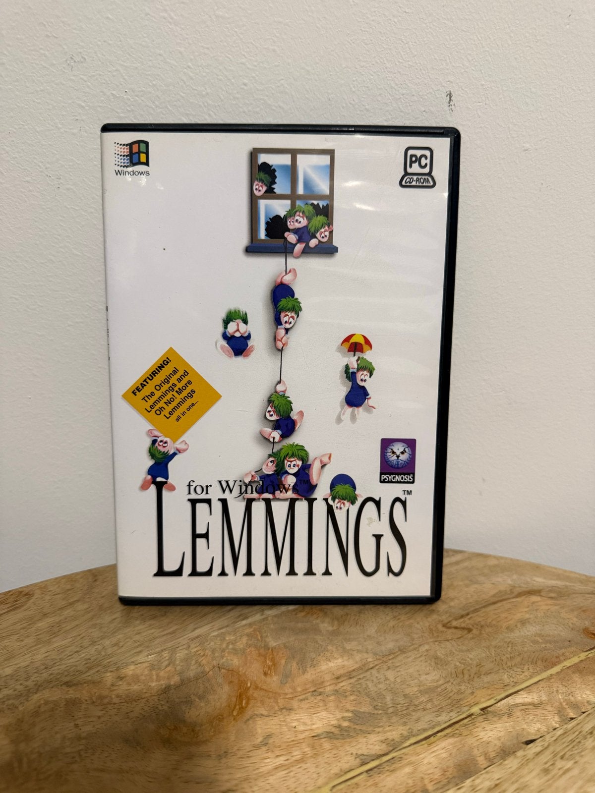 Lemmings voor Windows PC CD-ROM - Klassiek Puzzelspel, Puzzel en Educatief, Gebruikt, 1 speler, Ophalen of Verzenden