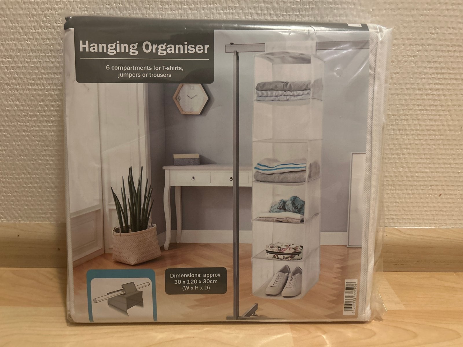Hangende Opberger met 6 Vakken - Nieuw in Verpakking, Met plank(en), 100 tot 150 cm, Nieuw, Ophalen of Verzenden