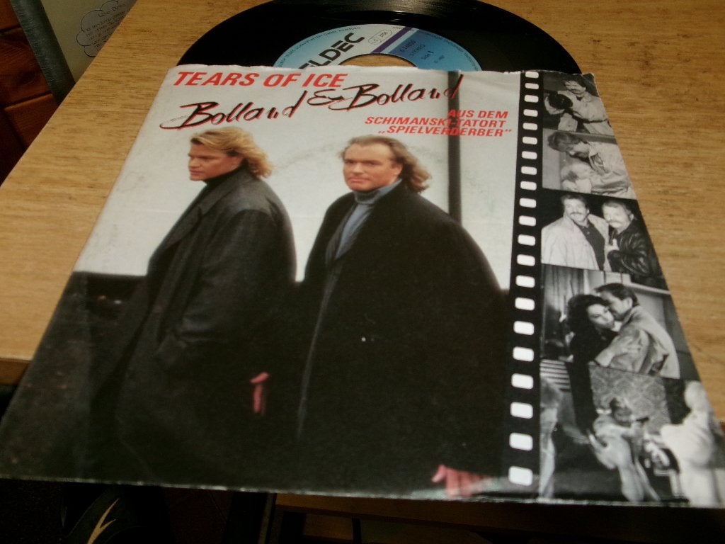 BOLLAND & BOLLAND / Tears of ice / Duitse FH / ZG / 1987, Ophalen of Verzenden, Gebruikt, Pop