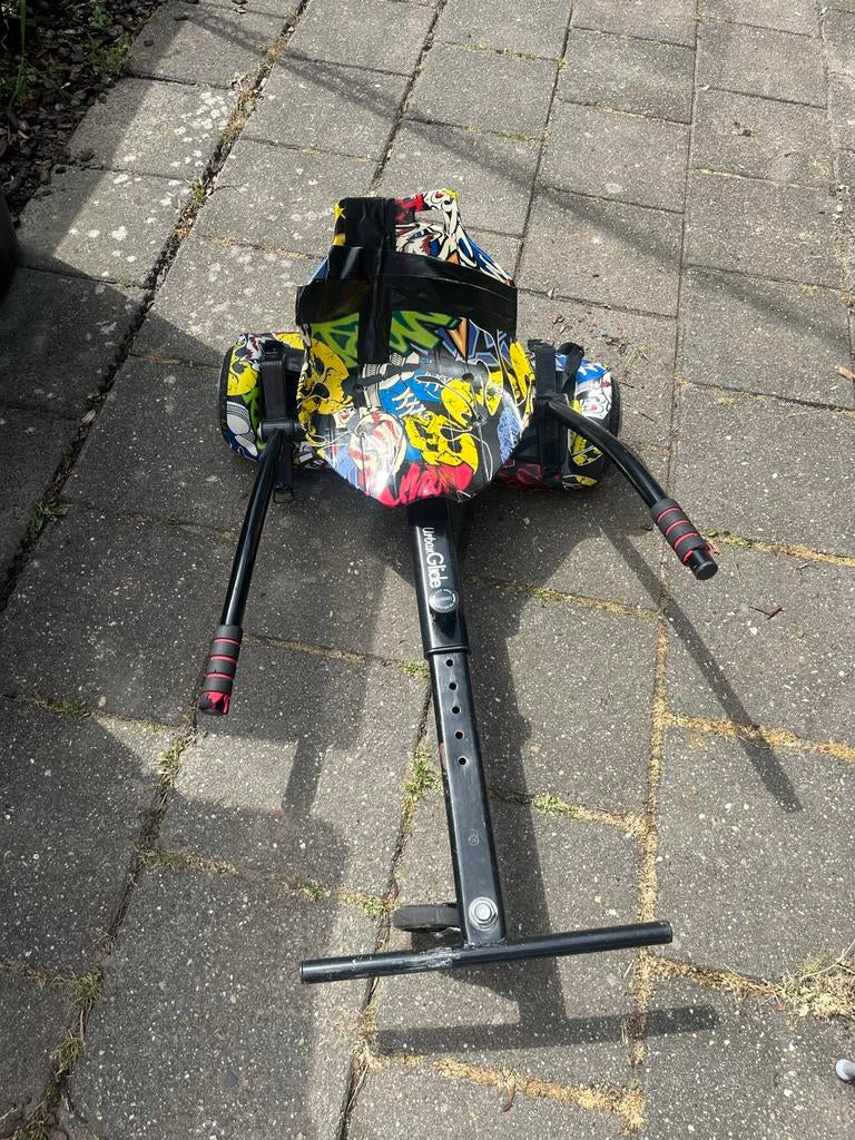 Hoverboard met zitje - Gebruikt, Ophalen of Verzenden, Gebruikt, Overige typen