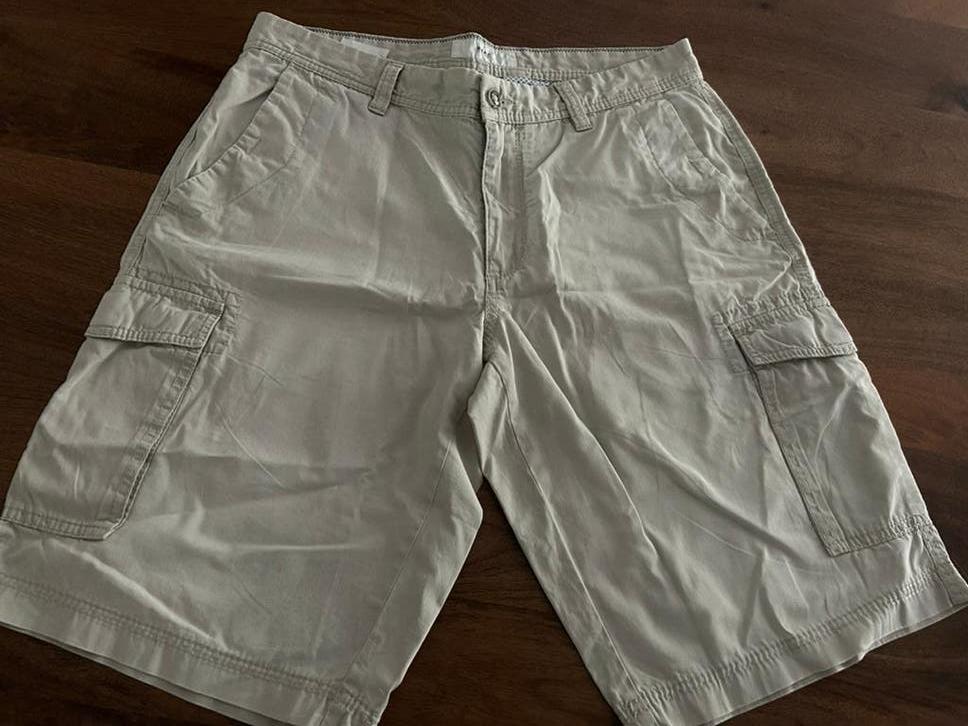 Brax Feel Good korte broek - Maat 34R/44R, Ophalen of Verzenden, Zo goed als nieuw, Maat 48/50 (M), Beige