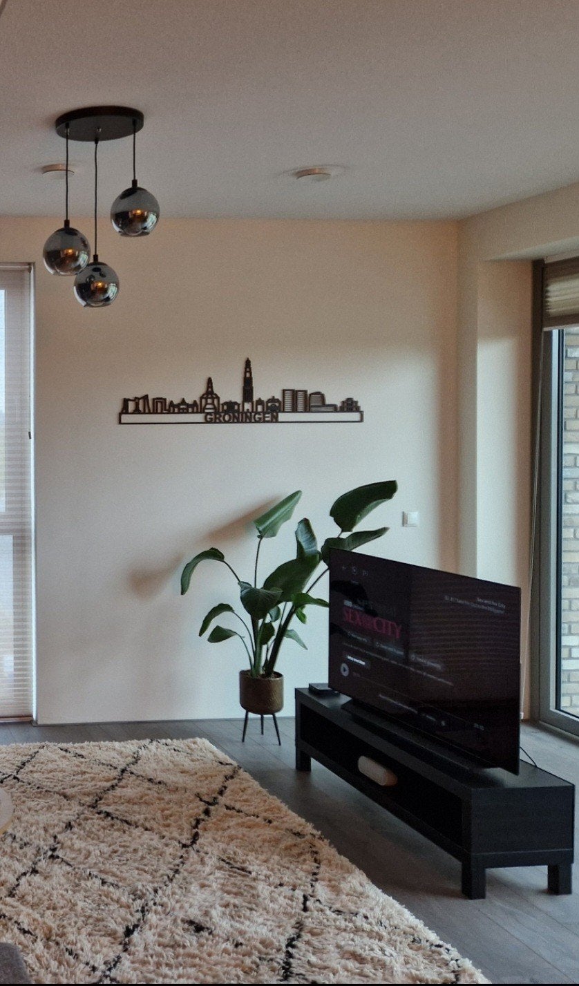 IKEA LACK TV-meubel zwart met achterwand - Zo goed als nieuw, Ophalen, 100 tot 150 cm, Zo goed als nieuw, Minder dan 100 cm