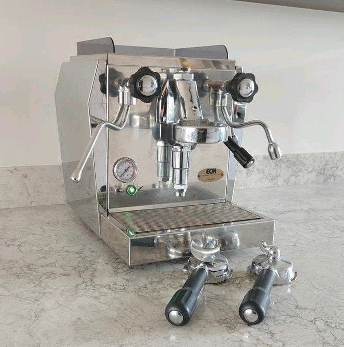 ECM Giotto E61 // Serviced, Ophalen, Espresso apparaat, Zo goed als nieuw, 2 tot 4 kopjes