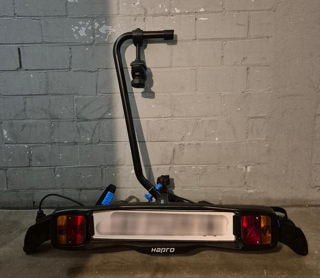 Hapro Atlas Active fietsendrager, Auto diversen, Fietsendragers, Ophalen, Gebruikt, 1 fiets, Trekhaakdrager