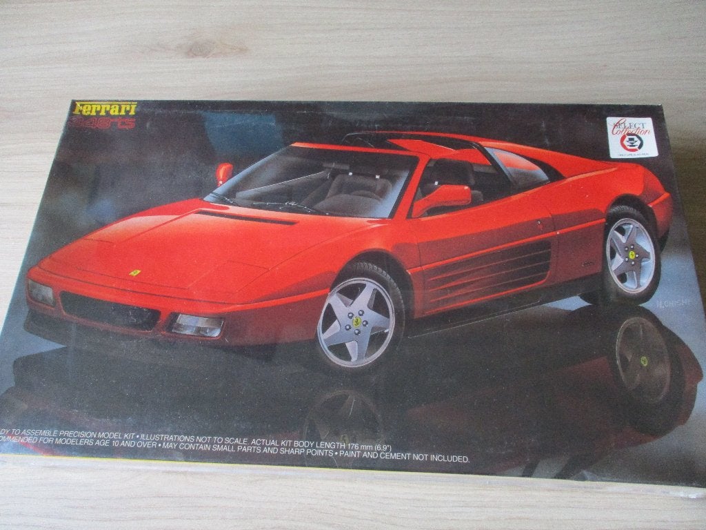 Fujimi Ferrari 348TS, Fujimi, Auto, Groter dan 1:32, Nieuw