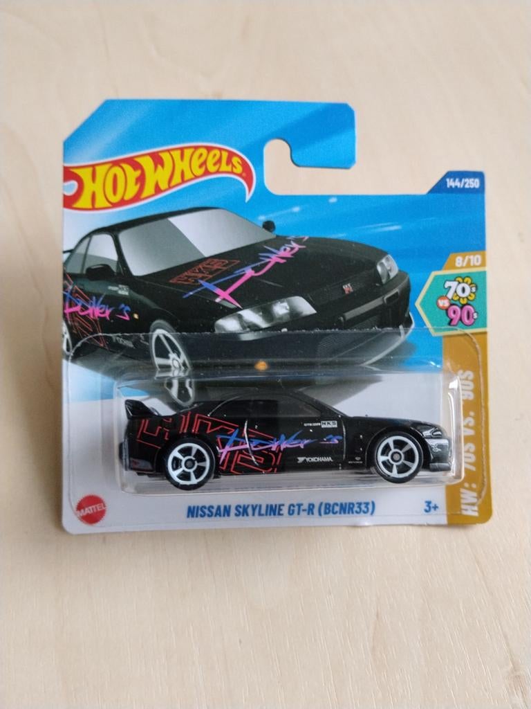 Hotwheels Nissan skyline R33, Ophalen of Verzenden, Nieuw, Auto