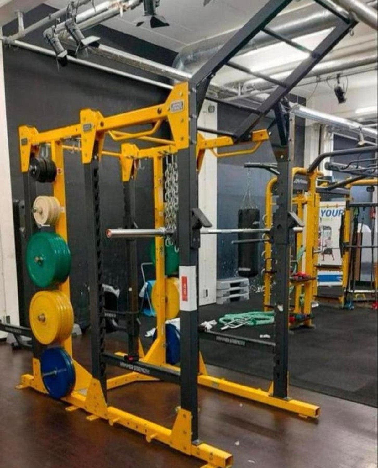 Hammer strength power rack 2 in 1 , Halfrack , Powerrack, Ophalen, Gebruikt