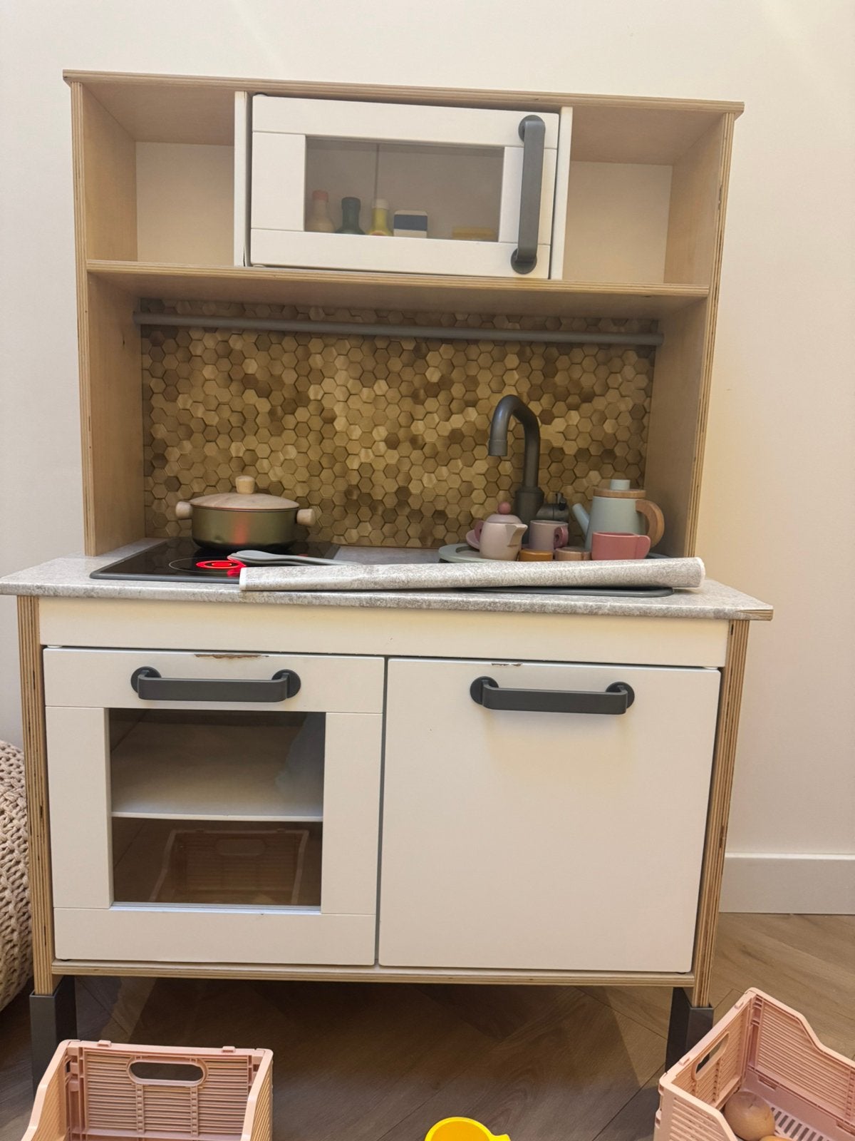 Ikea Duktig speelkeuken gepimpt!, Ophalen of Verzenden, Zo goed als nieuw