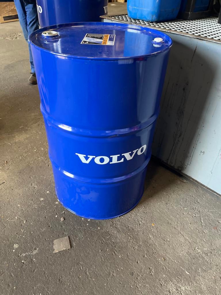 Blauw Volvo olievat - 200 liter, Tuin en Terras, Vuurkorven, Ophalen