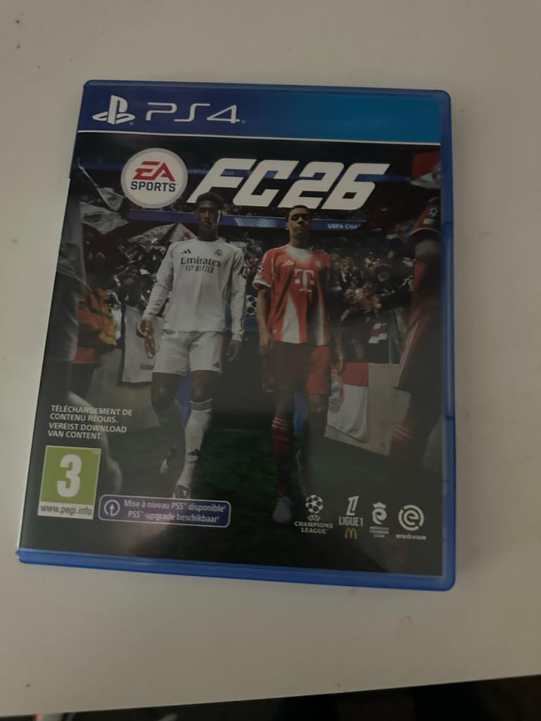 EA Sports FC 26 PS4 - Voetbalgame voor PlayStation 4, Spelcomputers en Games, Games | Sony PlayStation 4, Ophalen, Eén computer