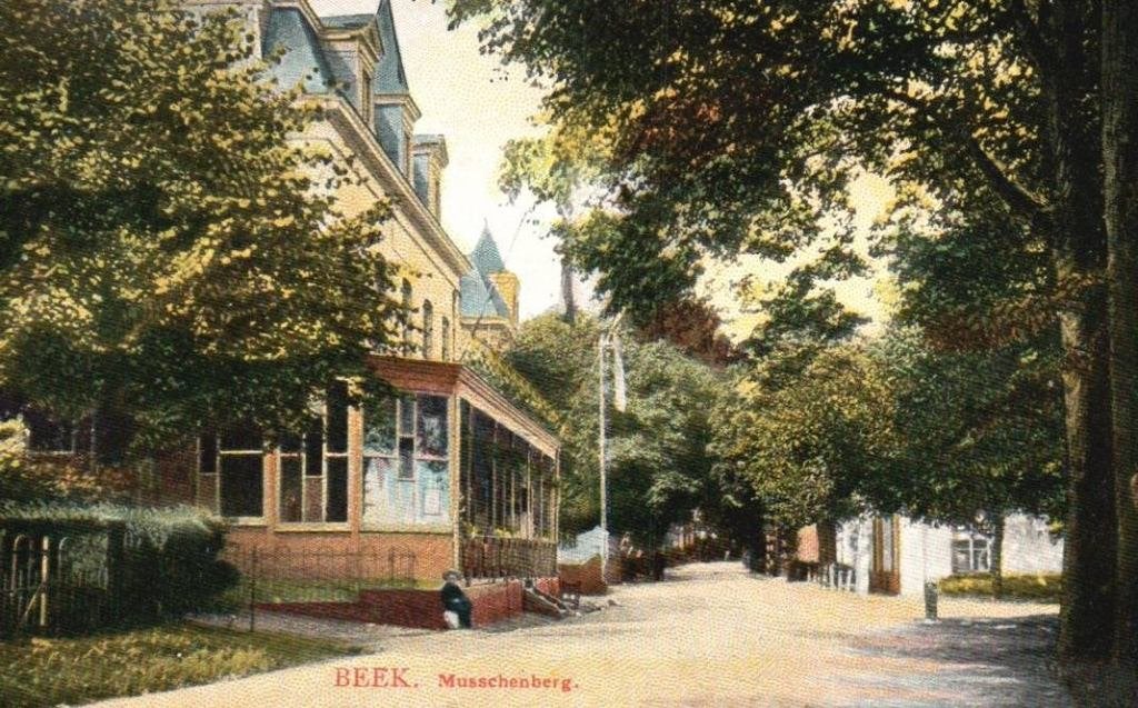 Beek (Gld.) Musschenberg ca. 1915., Ophalen, Voor 1920, Ongelopen, Gelderland