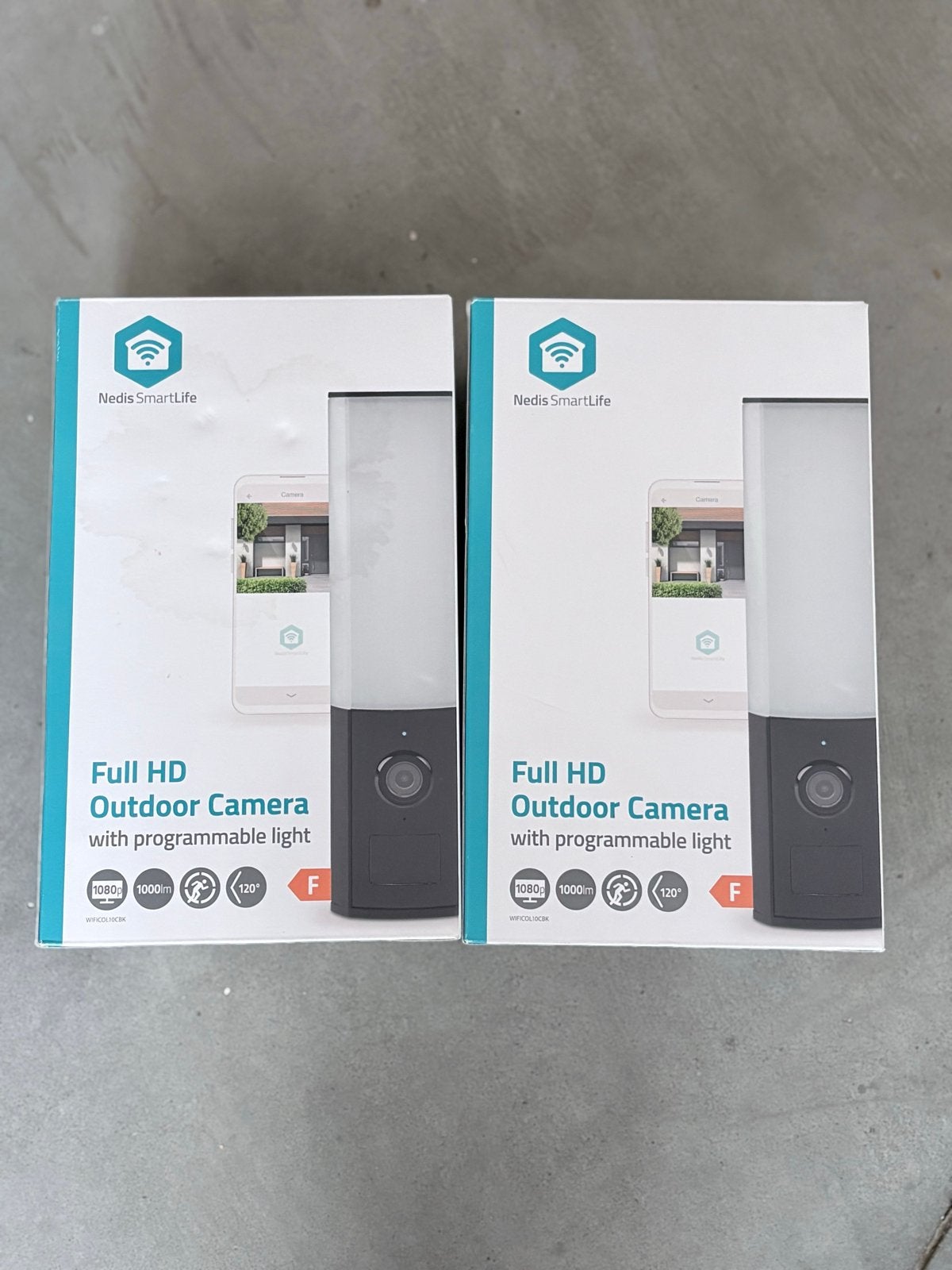 Nedis SmartLife Full HD Buitenlamp met Camera en WiFi, Tuin en Terras, Minder dan 50 watt, Overige typen, Nieuw, Ophalen of Verzenden