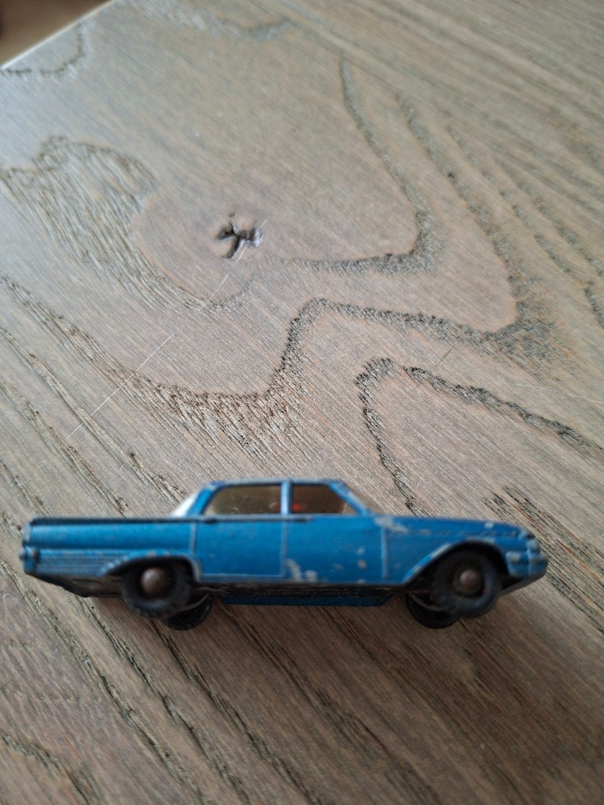 Vintage Matchbox Ford Fairlane Police Car (Lesney), Ophalen of Verzenden, Gebruikt, Auto