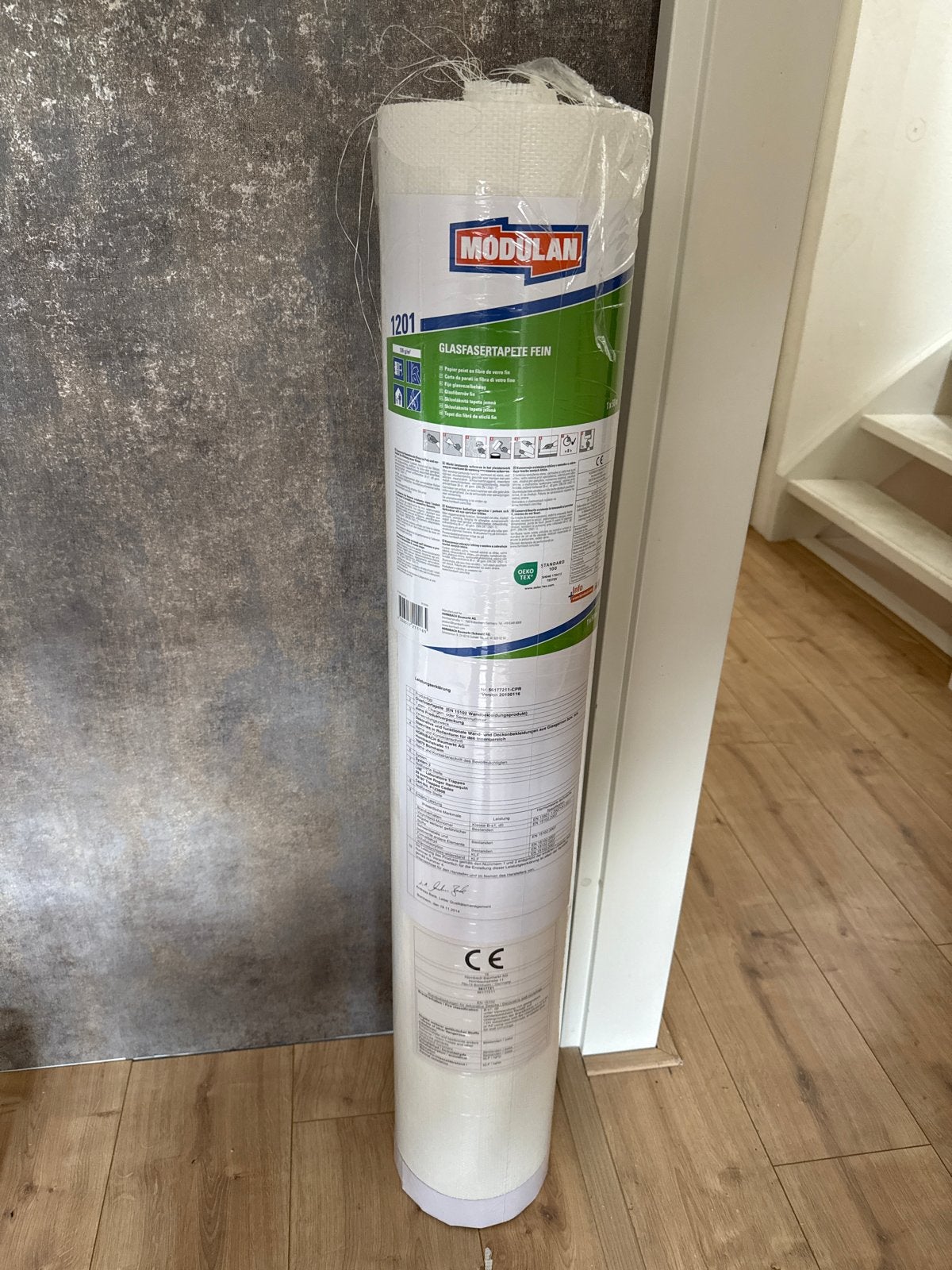 Modulan Glasvezelbehang - Fijn (135 g/m²), Ophalen, Wandtegels, Nieuw, Minder dan 20 cm