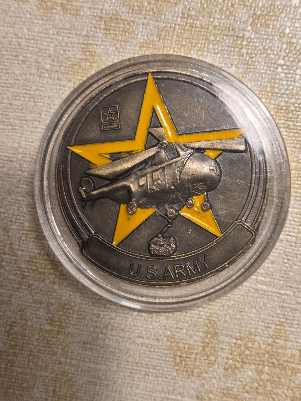 U.S. Army Korea Oorlog Herdenkingsmunt, Ophalen of Verzenden, Landmacht, Amerika, Overige typen