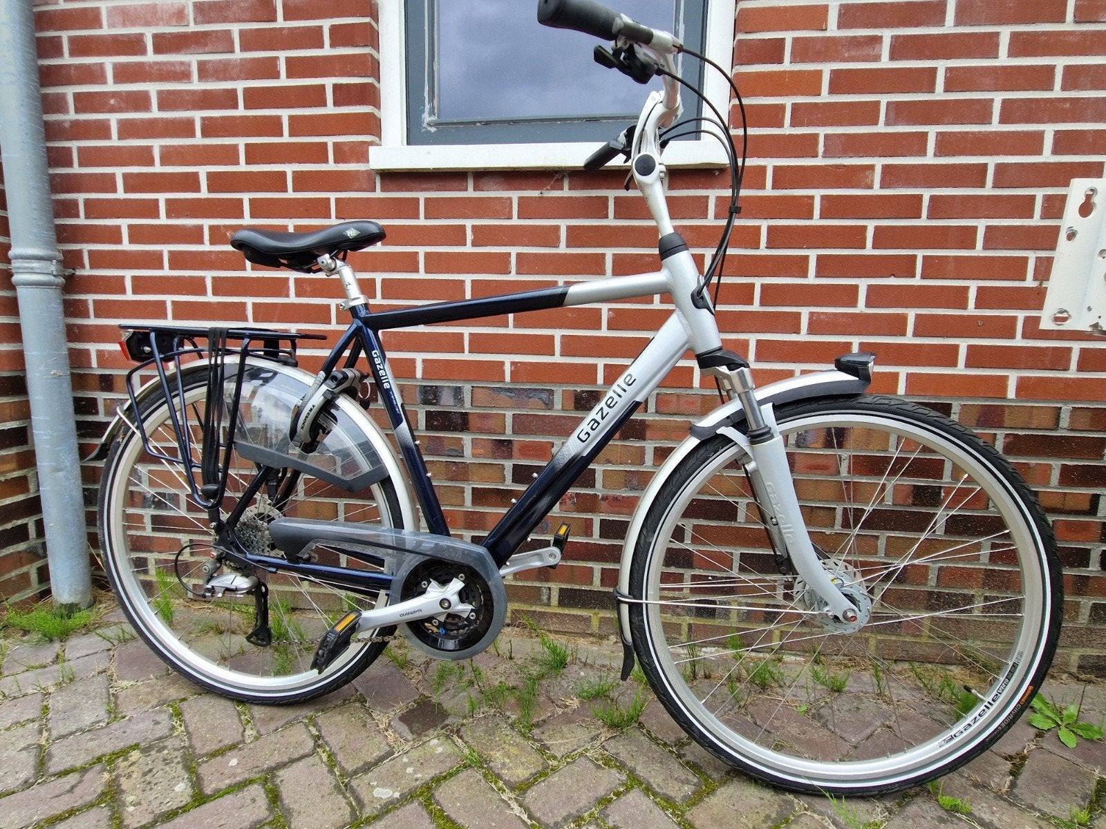 Gazelle Orange T24 Herenfiets Framemaat 57cm, 24 versn, Gebruikt, Gazelle, Versnellingen, Info@gazelle.nl