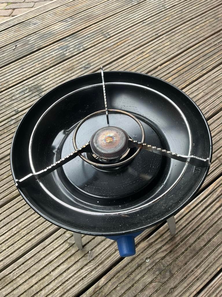 Campingaz Party Grill 400 CV met gasfles, Ophalen of Verzenden, Gebruikt, Met accessoires