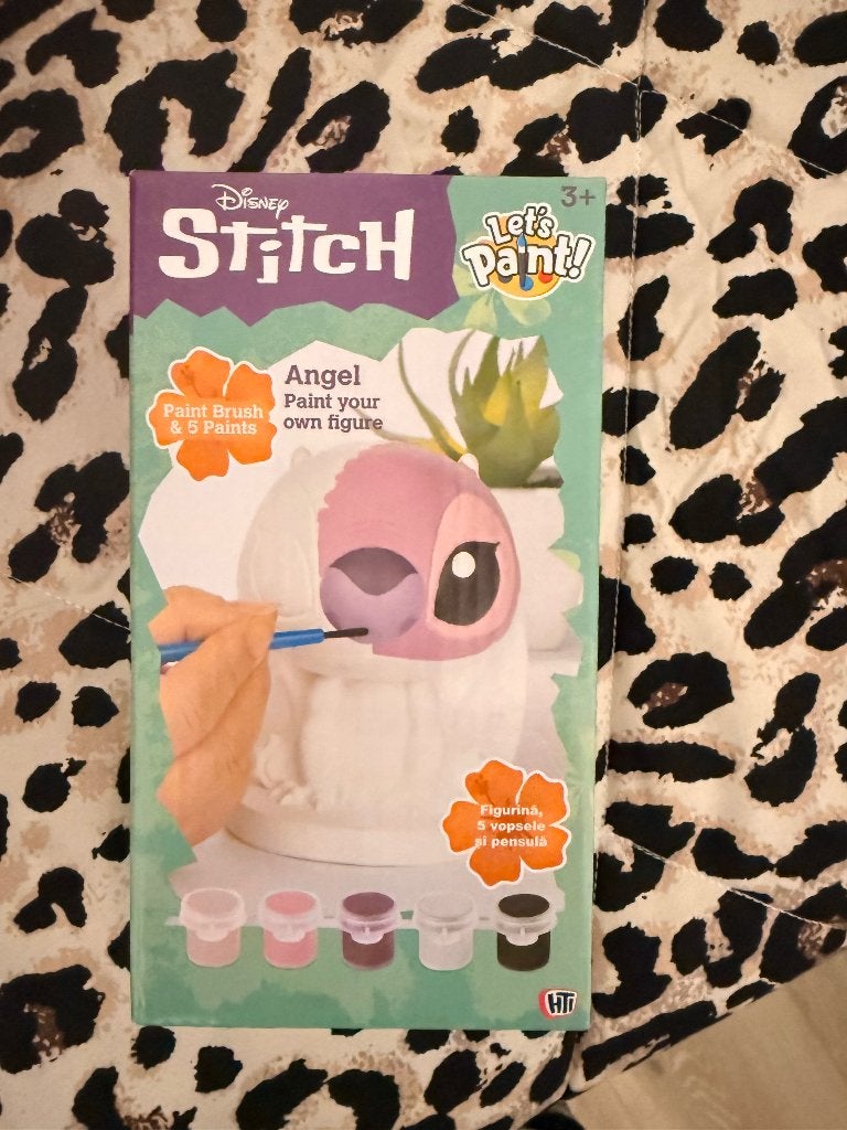 Schilder angel stitch, Verzamelen, Disney, Ophalen of Verzenden, Overige figuren, Zo goed als nieuw, Beeldje of Figuurtje